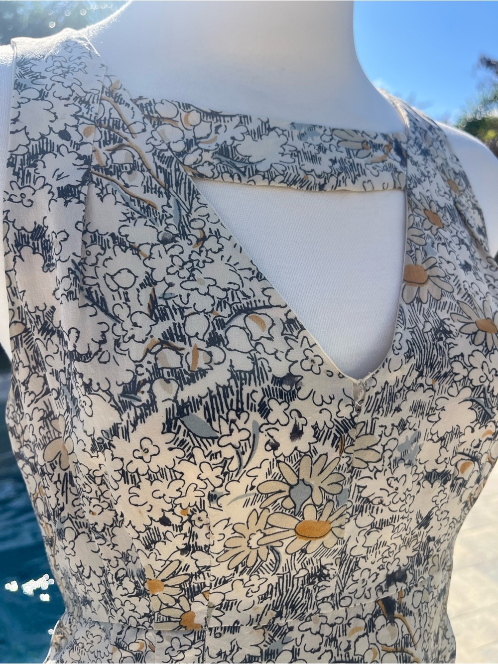 Anthro Moulinette Soeurs Dress Floral Accents - Picture 8 of 11